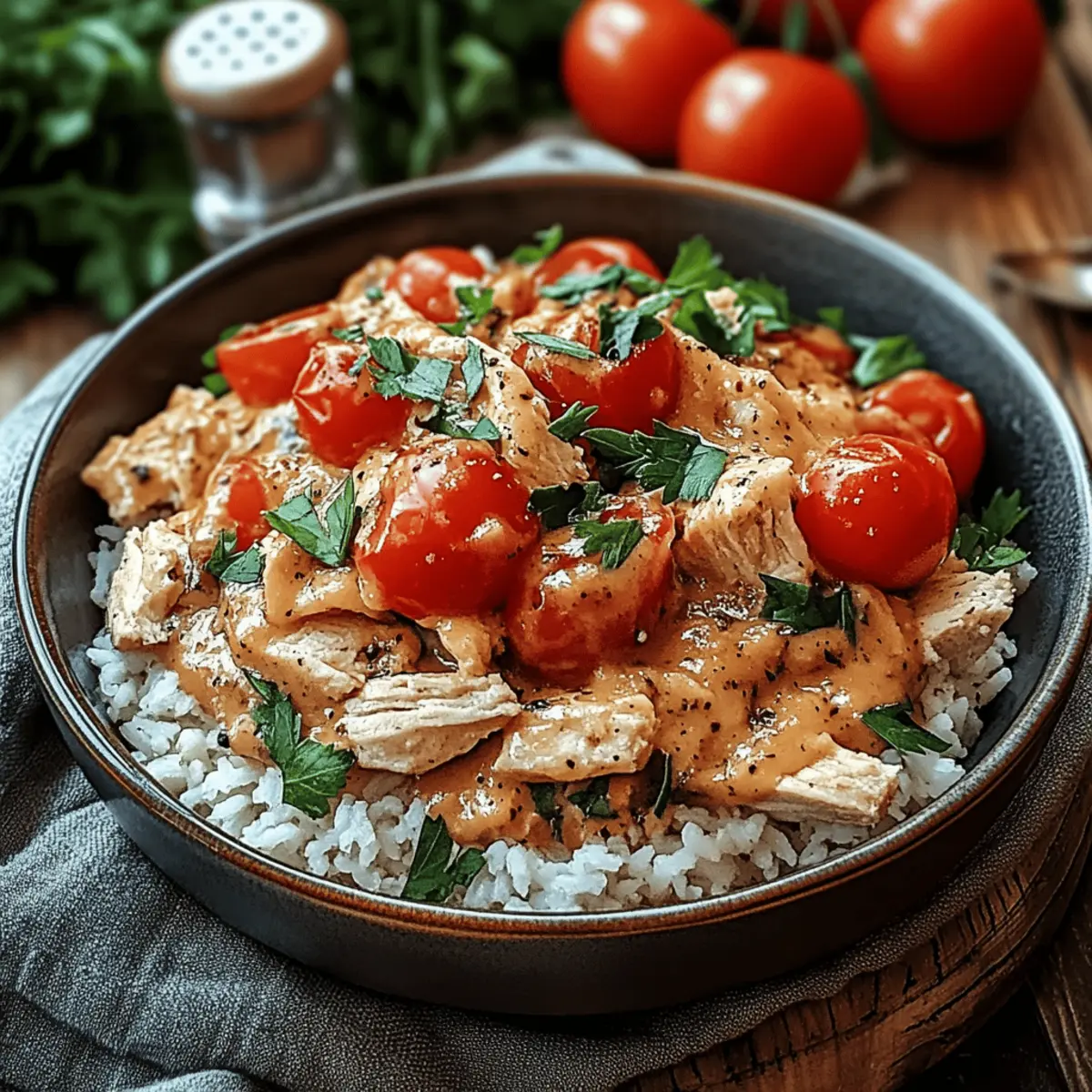 Coconut Chicken Rice Bowl
