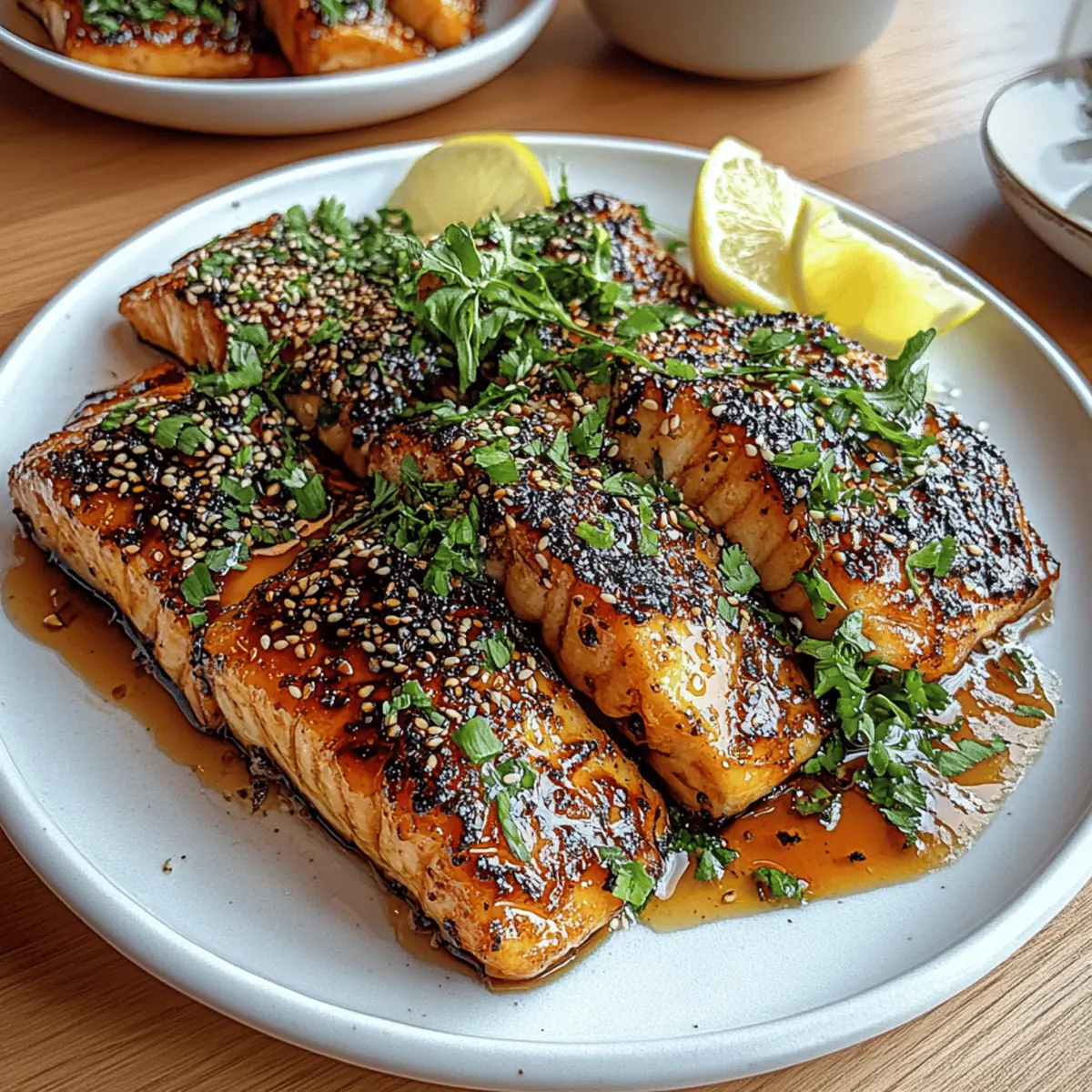 Broiled Miso Salmon