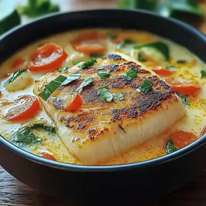 Coconut Lime Fish Soup