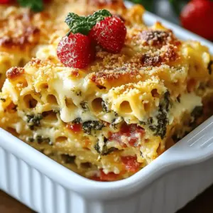 Mediterranean Vegetable Pasta Bake