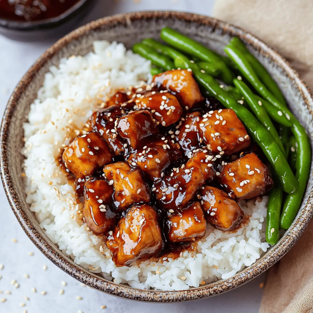Healthy Sesame Chicken