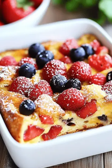 Berry Croissant Bake