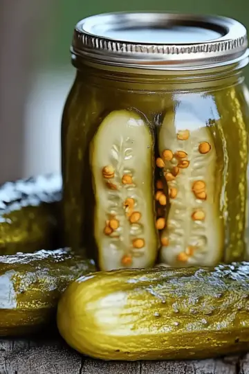 Canned Dill Pickle