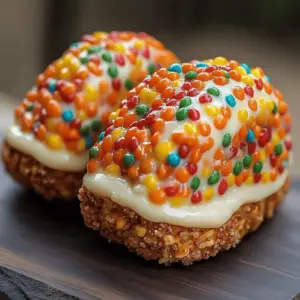 Fruity Pebbles Cheesecake Tacos