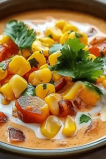 Creamy Chicken Enchilada Soup