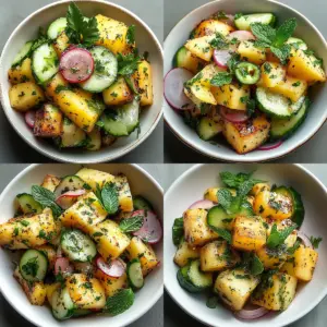 Pineapple Cucumber Salad