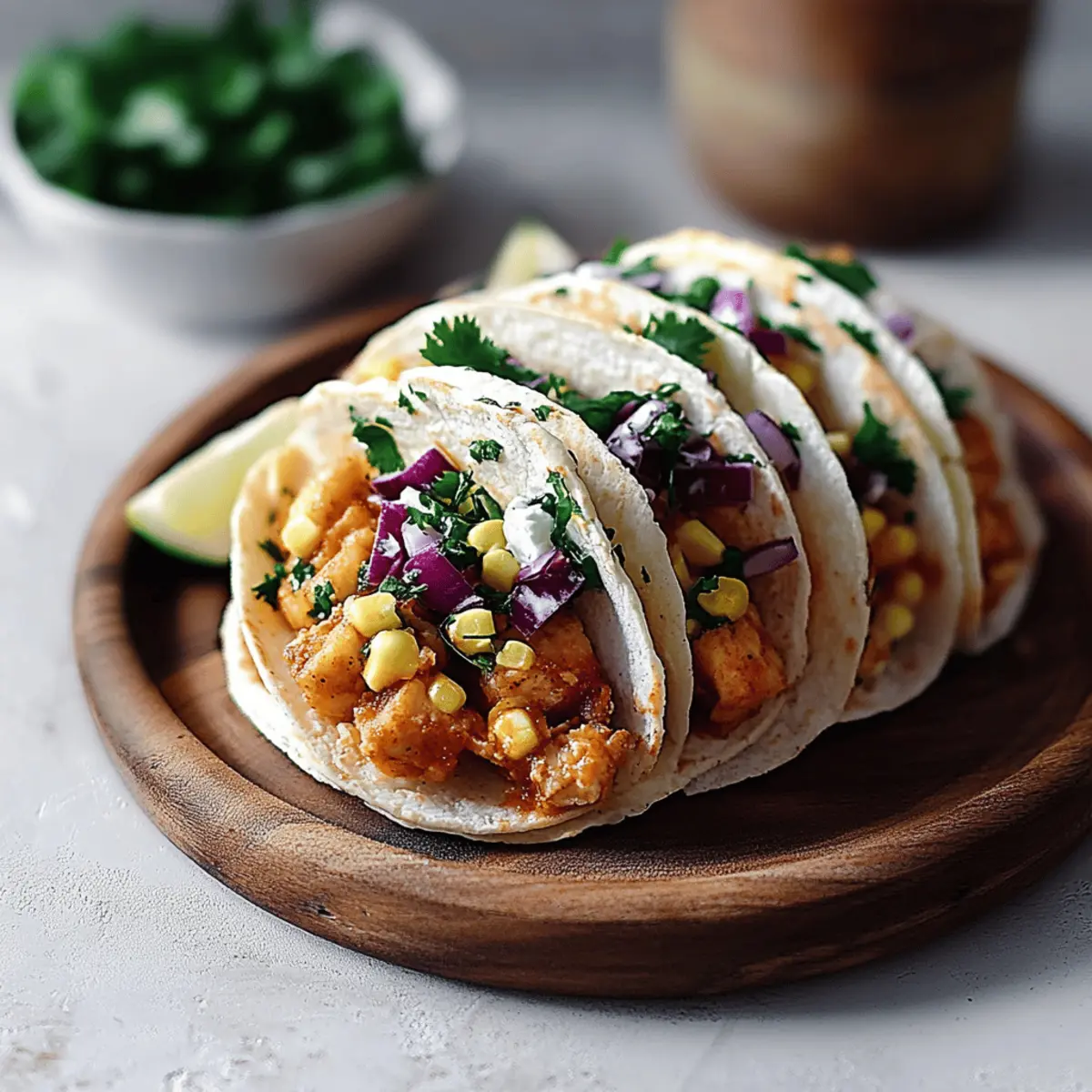 Huli Huli Chicken Tacos