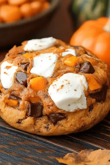 Pumpkin S’mores Cookies