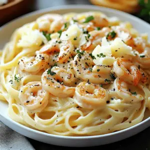Creamy Shrimp Alfredo
