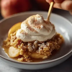 Air Fryer Apple Crisp
