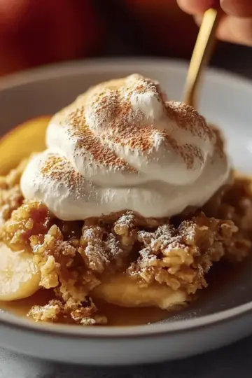 Air Fryer Apple Crisp