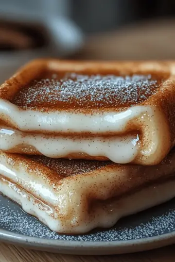 Churro Stuffed French Toast with Cinnamon Sugar