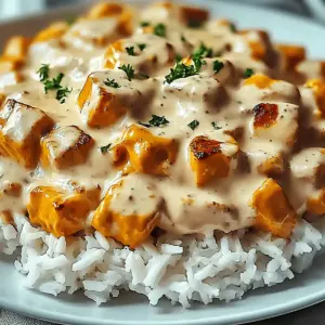 Creamy Smothered Chicken and Rice
