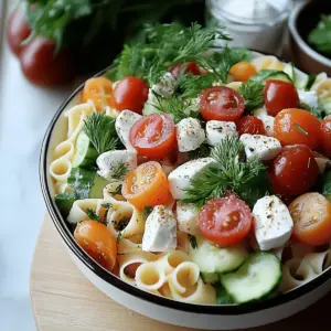 Layered Pasta Salad