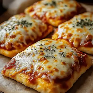 Cheesy Pizza Pockets