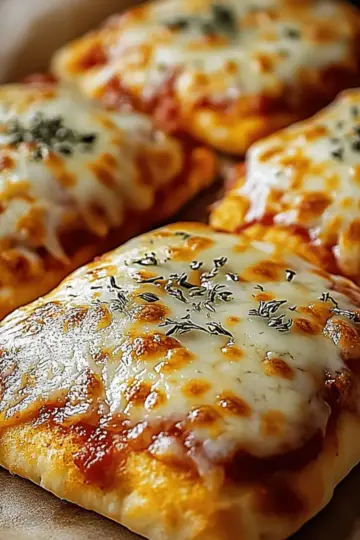 Cheesy Pizza Pockets