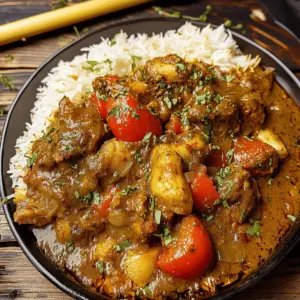 Authentic Jamaican Curry Chicken