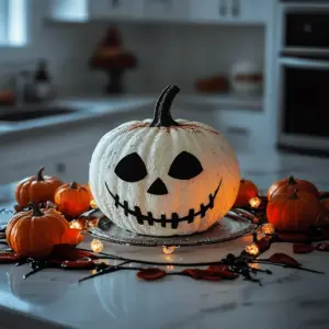 Skellington Cheese Ball Appetizer