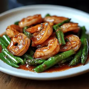 Shrimp Asparagus Stir Fry