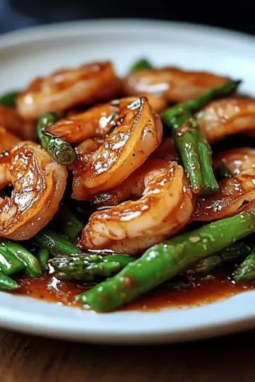 Shrimp Asparagus Stir Fry