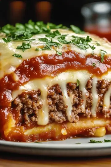 Stuffed Italian Meatloaf