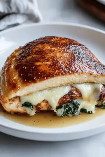 Mushroom Stuffed Chicken Breast