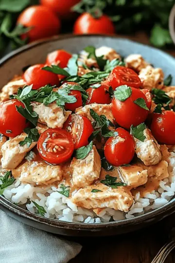 Coconut Chicken Rice Bowl
