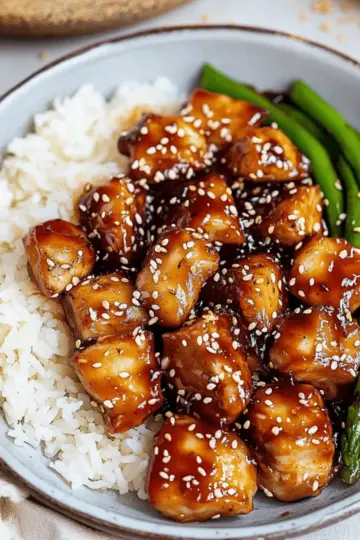 Healthy Sesame Chicken