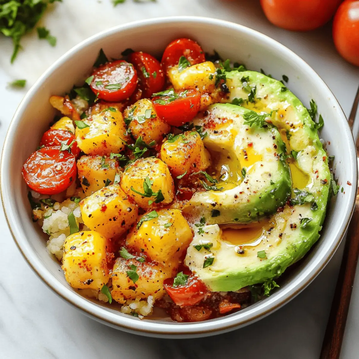 Zesty Shrimp & Avocado Bowls
