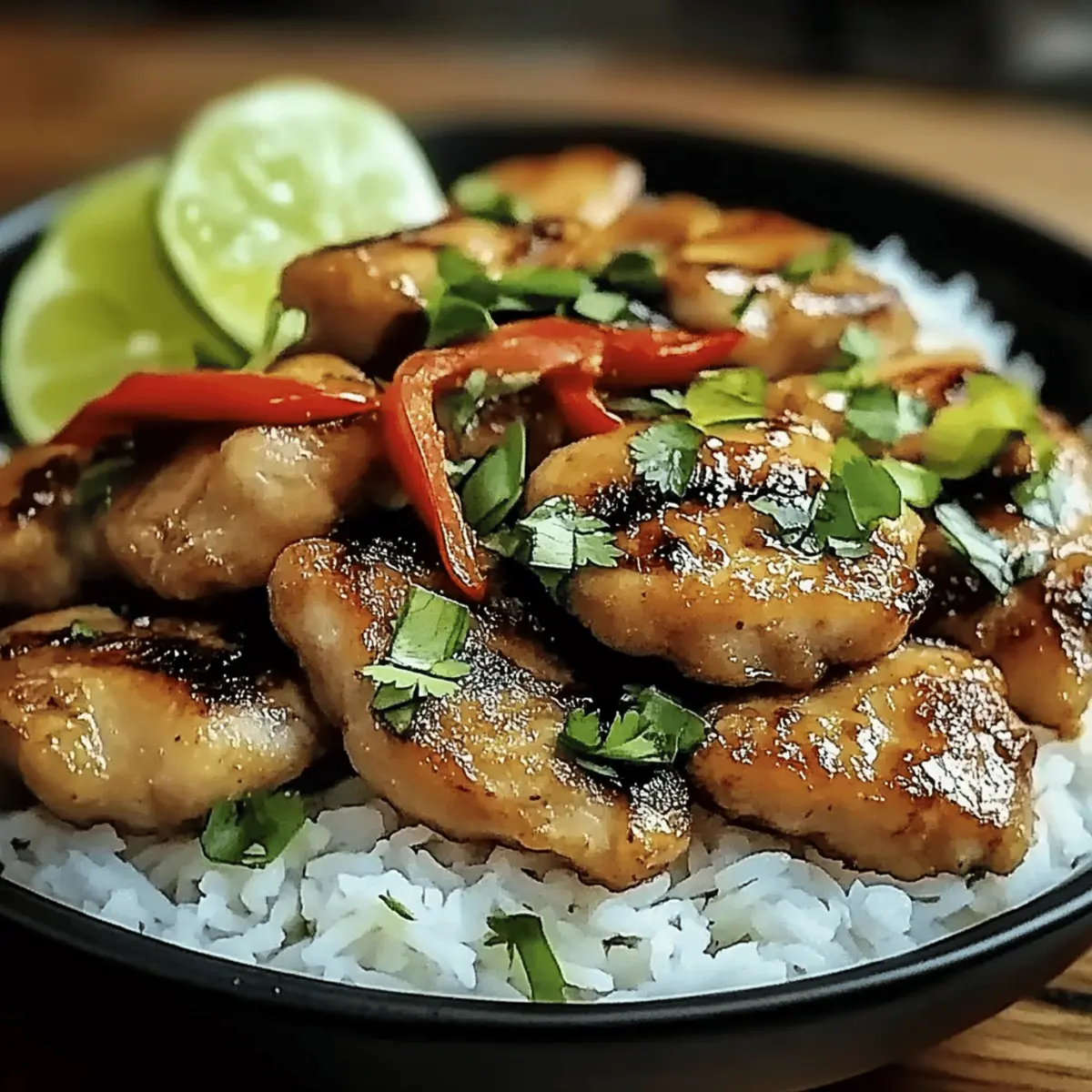 Juicy Lemongrass Chicken Vietnamese Style