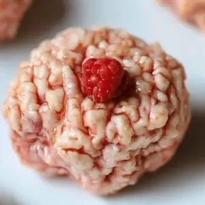 Marshmallow Rice Bubbles Halloween Brains