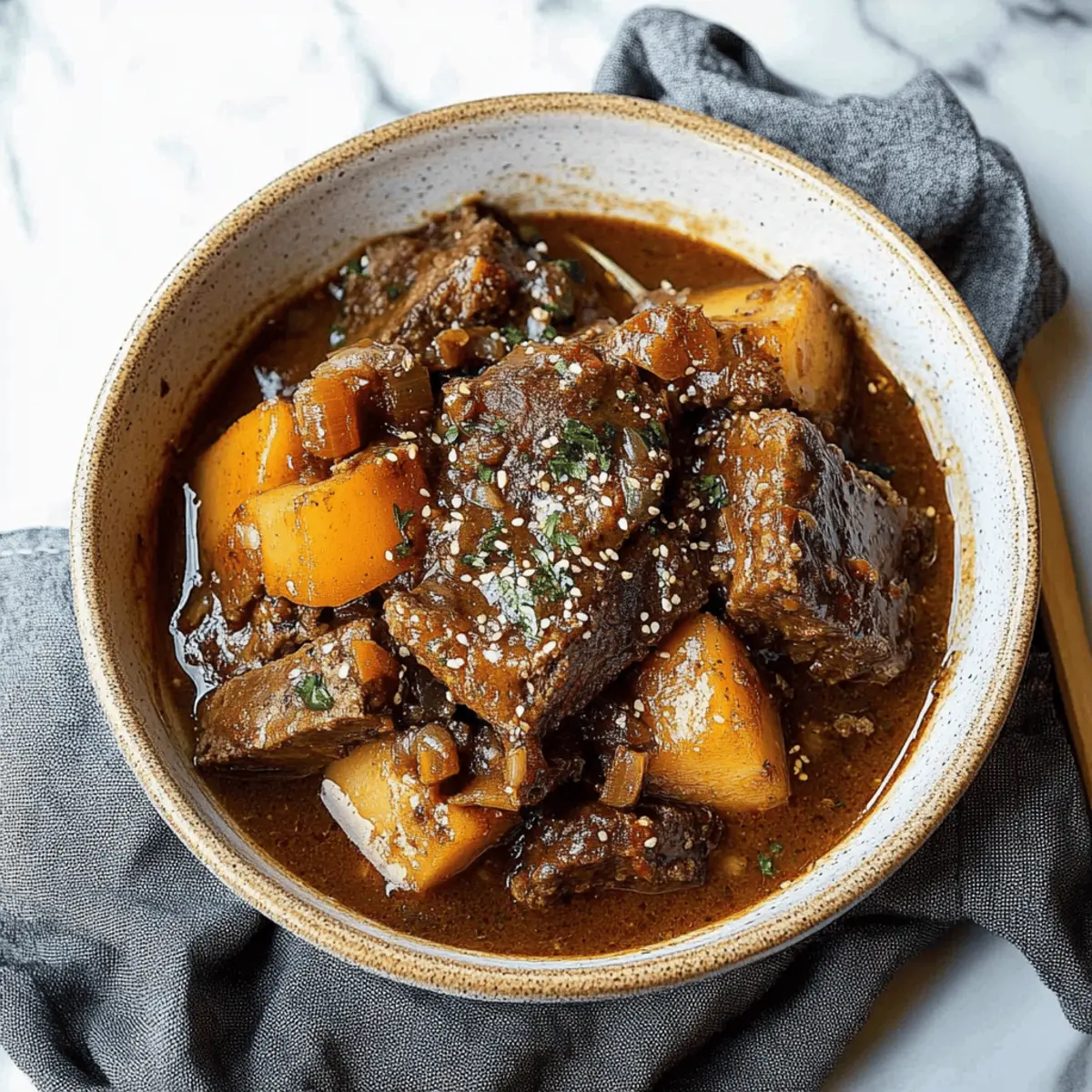Slow Cooker Korean Short Ribs