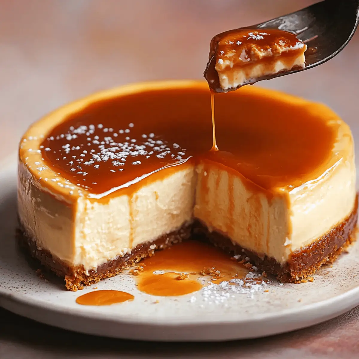 Salted Caramel Cheesecake