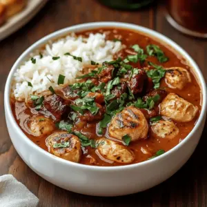 Chicken and Sausage Gumbo