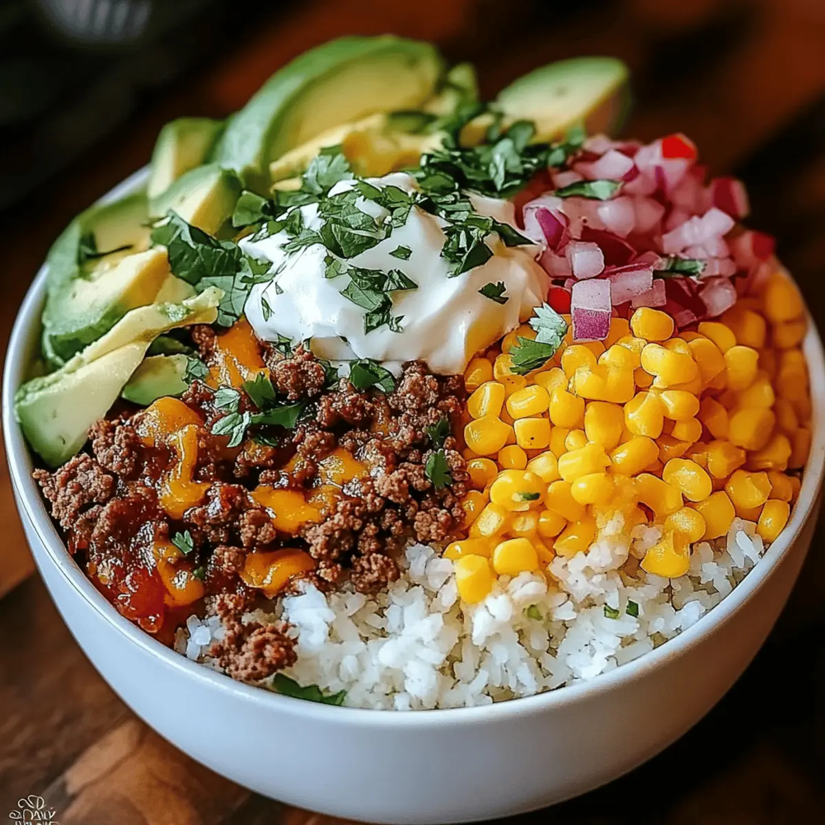 Taco Rice Bowl