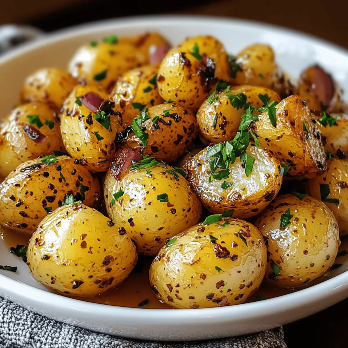 Honey Mustard Potatoes