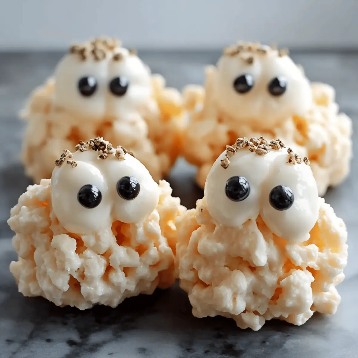 Ghost Popcorn Balls