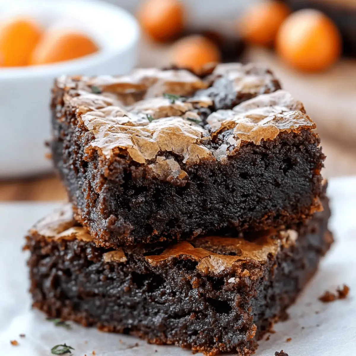 Pumpkin Brownies