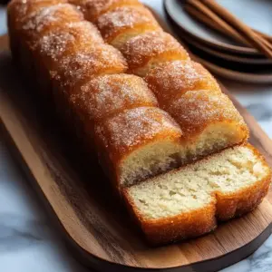Cinnamon Sugar Donut Bread