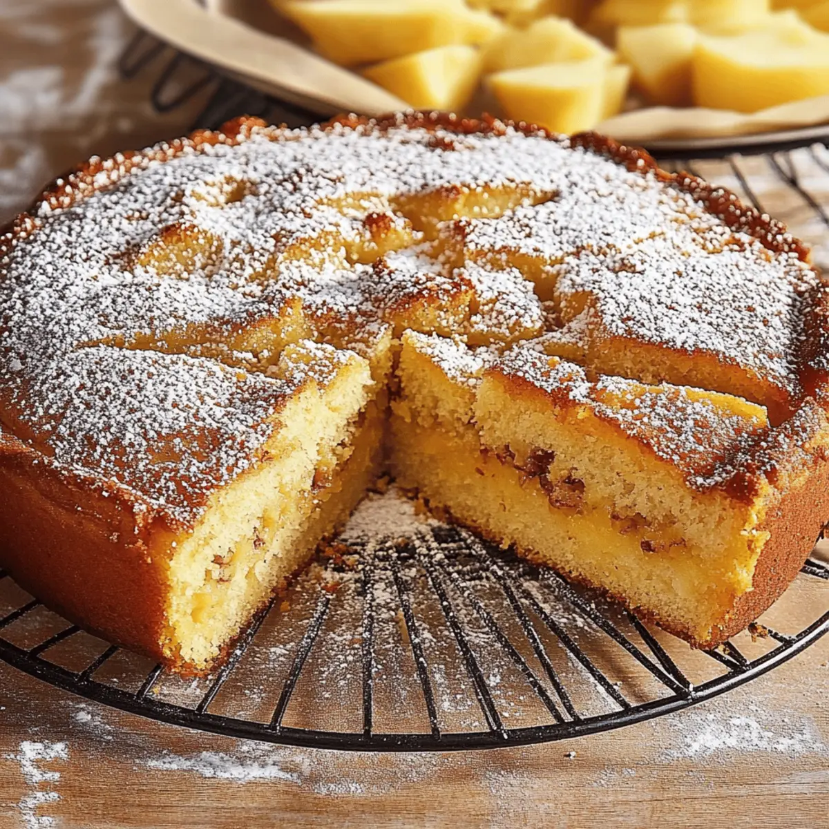 Pear and Almond Cake