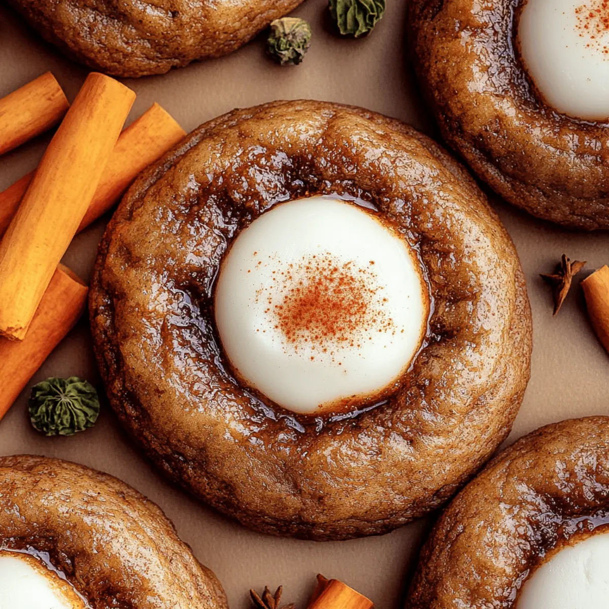 Pumpkin Cheesecake Cookies
