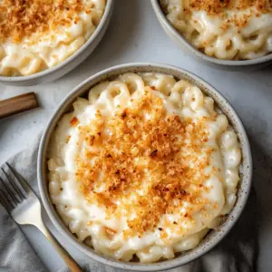 Stovetop Mac and Cheese with White Cheddar