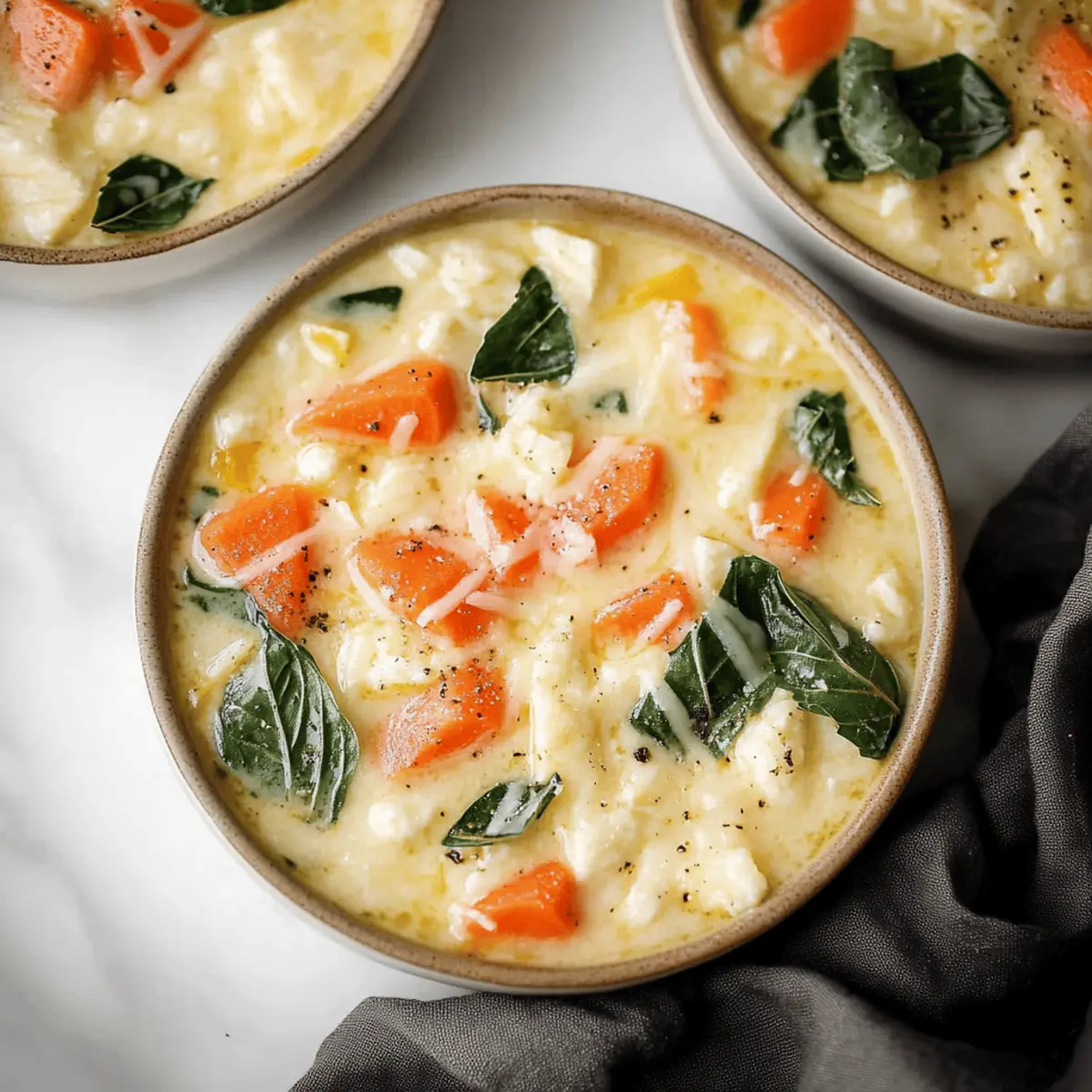 Creamy Turkey Orzo Soup