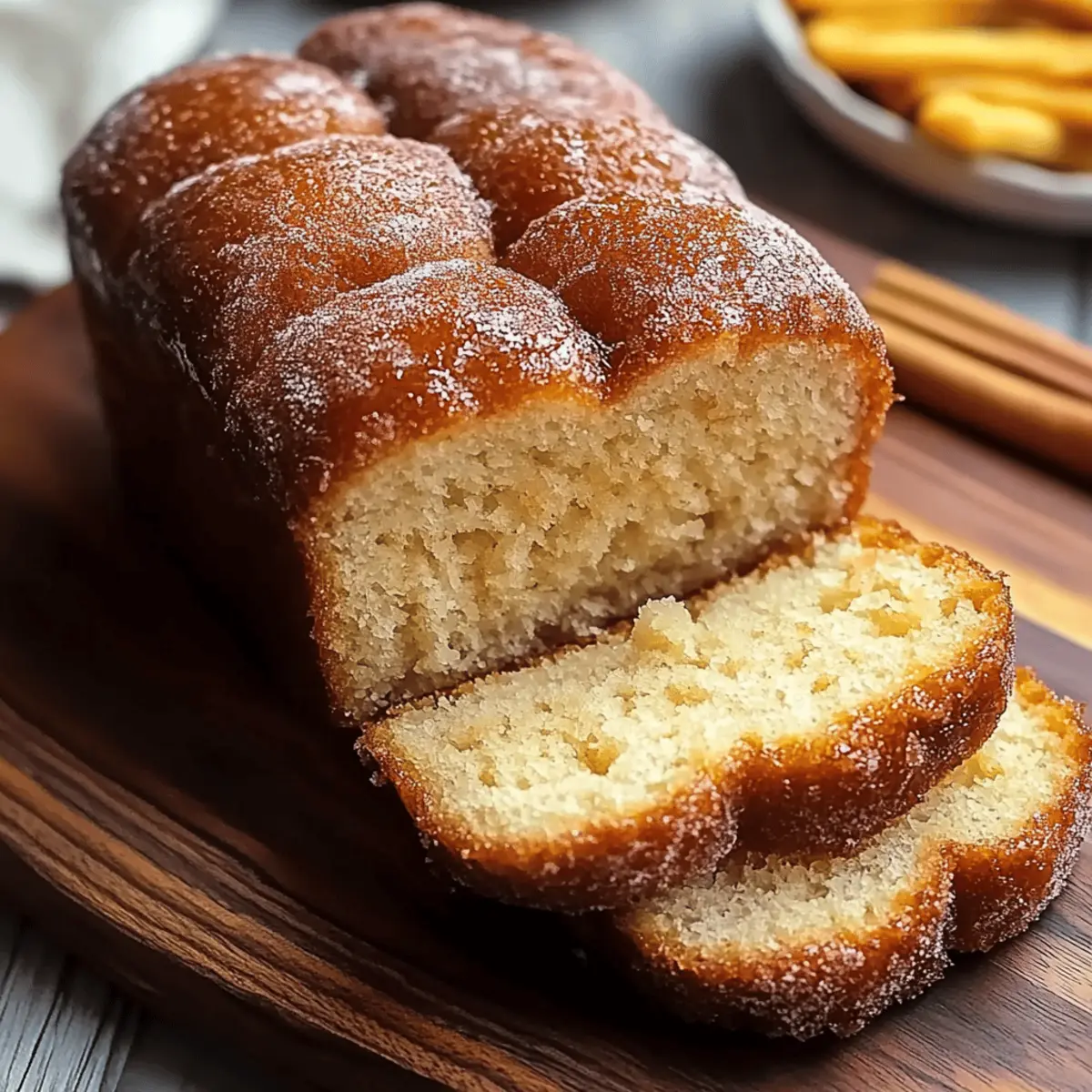Cinnamon Sugar Donut Bread