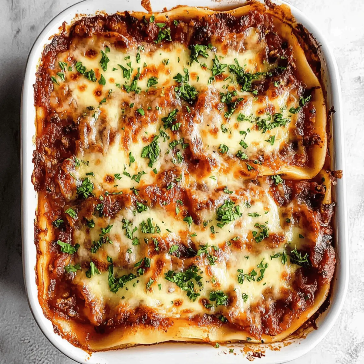 Meat Lasagna