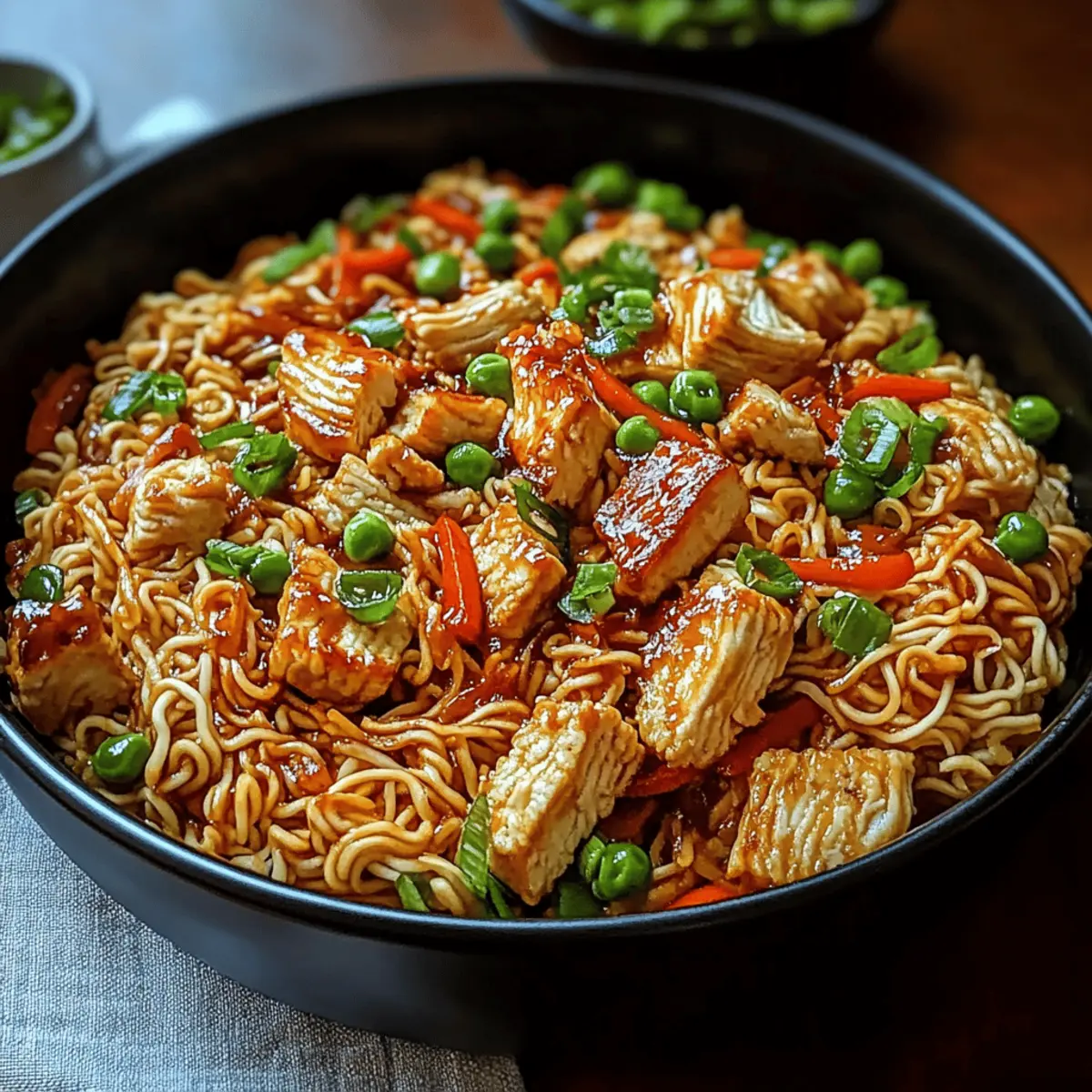 Chicken Ramen Stir Fry