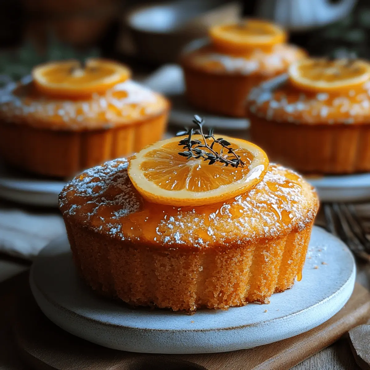 Orange Ginger Honey Cake