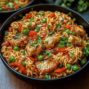 Chicken Ramen Stir Fry