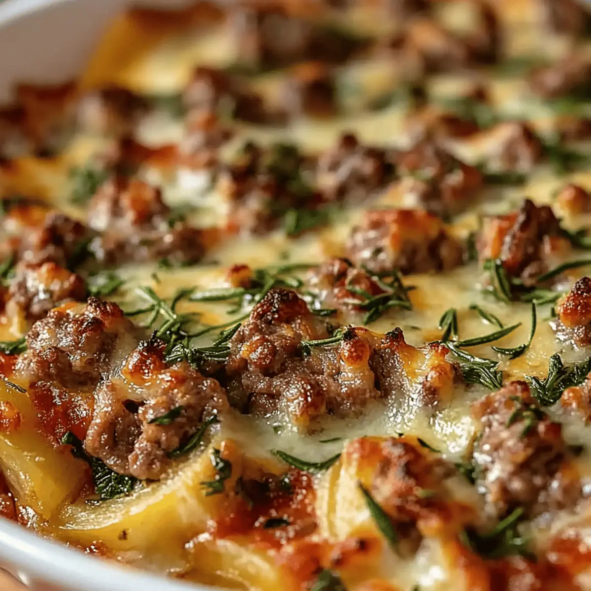 Ground Turkey Zucchini Casserole
