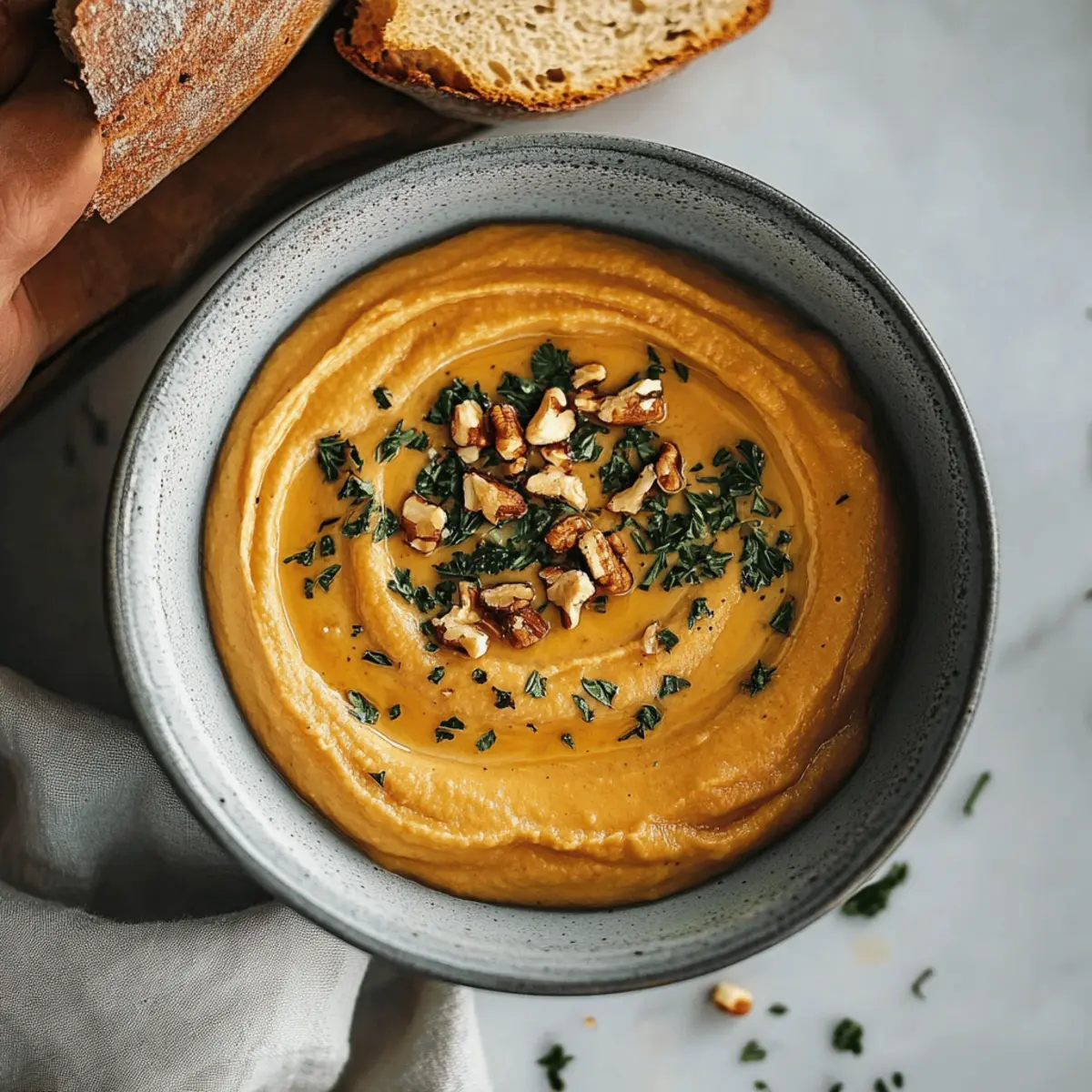 Pumpkin Whipped Feta Dip